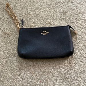 Large Wristlet in Crossgrain Leather New w/o tags.